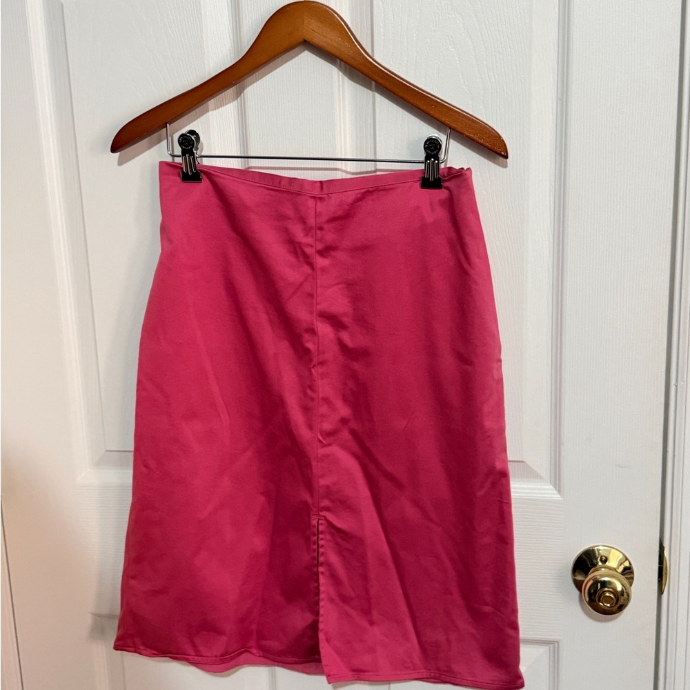 Banana Republic Vibrant Pink Pencil Skirt